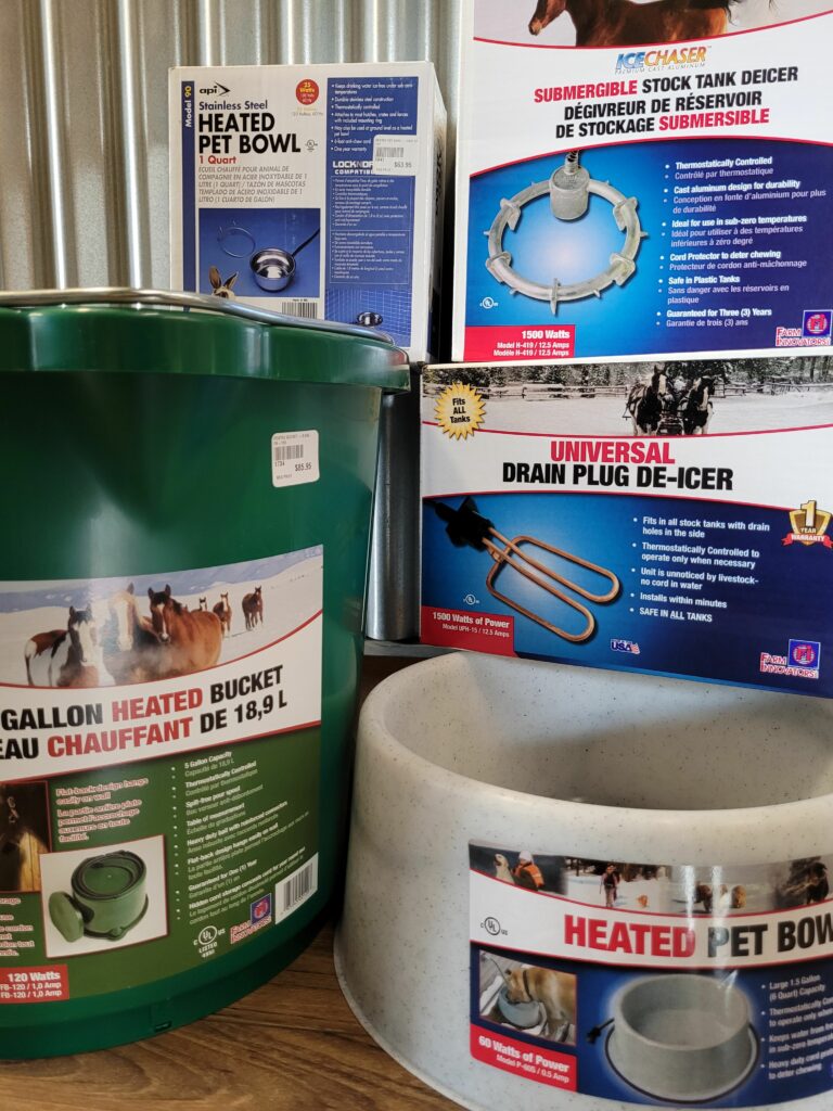 Heated Buckets & De-Icers