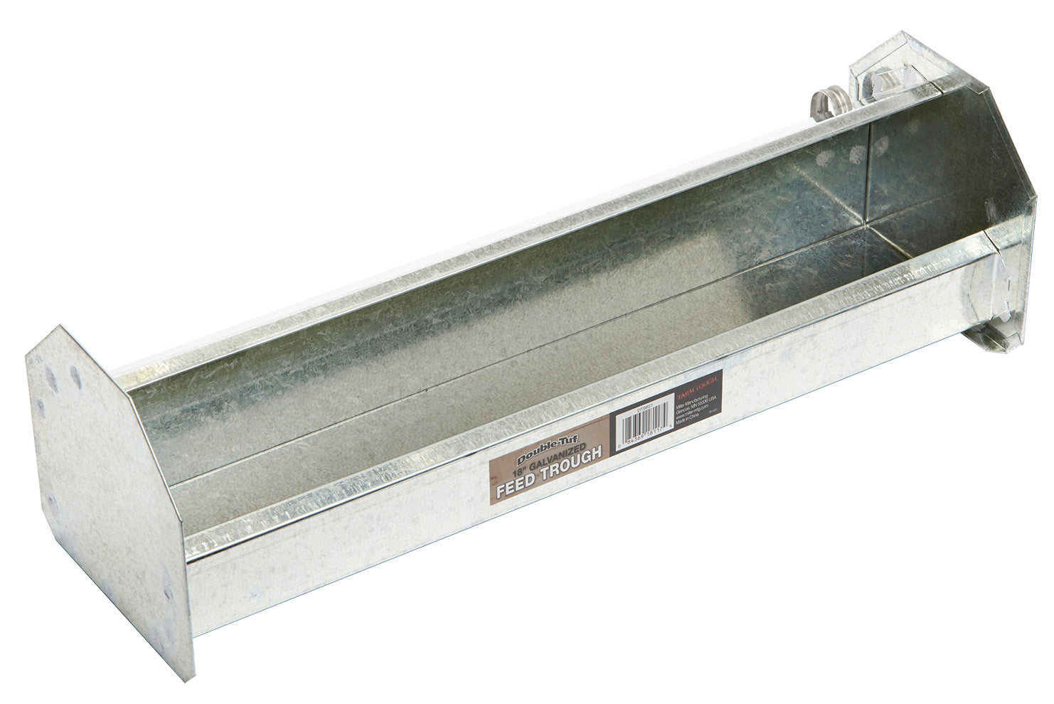 POULTRY TROUGH FEEDER GALV.