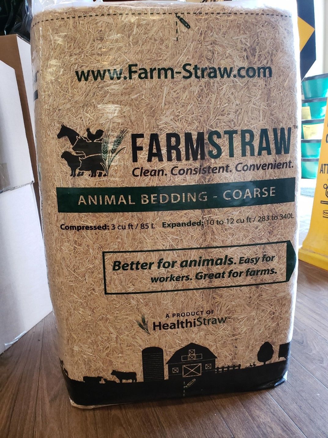 HEALTHISTRAW 12KG COARSE SHRED