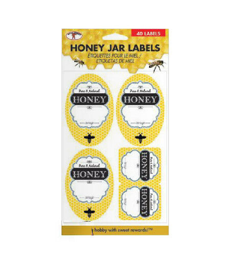 LABELS HONEY JAR