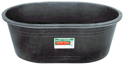 TUFF STUFF TUB - OVAL 15 GALLON