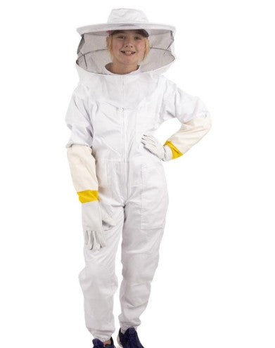 BEE SUIT-CHILD'S WHITE - Xsmall