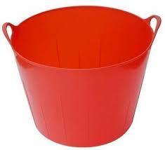 FLEX TUB - Red, 11 Gallons