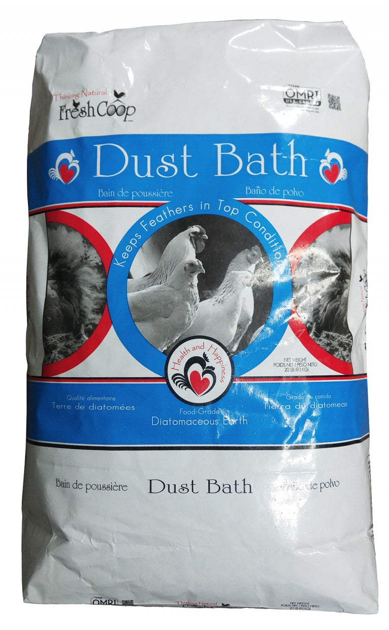 FRESH COOP DUST BATH BAG 9.07 KG