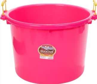 MUCK BUCKET - Pink, 70 Quarts