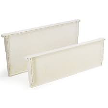 Frames (medium) - plastic with foundation (white 10pk)