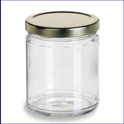 JAR Oval Hex-750 ml (Case)