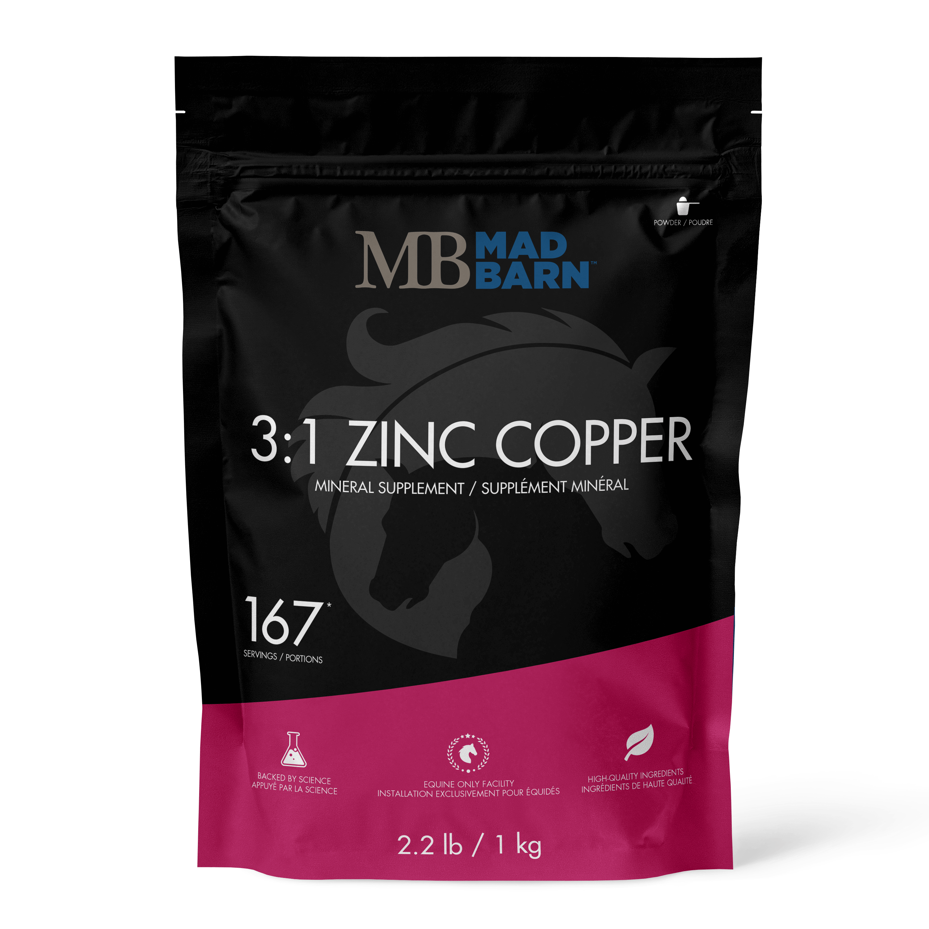 MAD BARN ZINC COPPER 1KG