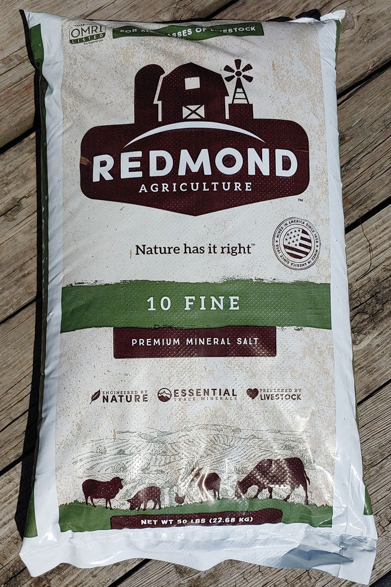 REDMOND SALT LOOSE - #10 FINE 50 LB