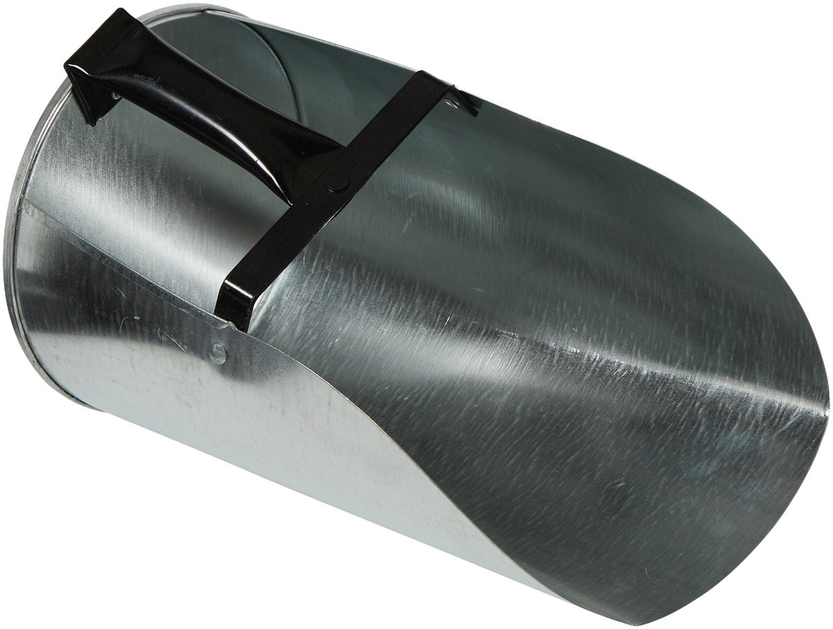 Feed Scoop Galvanized 4QT